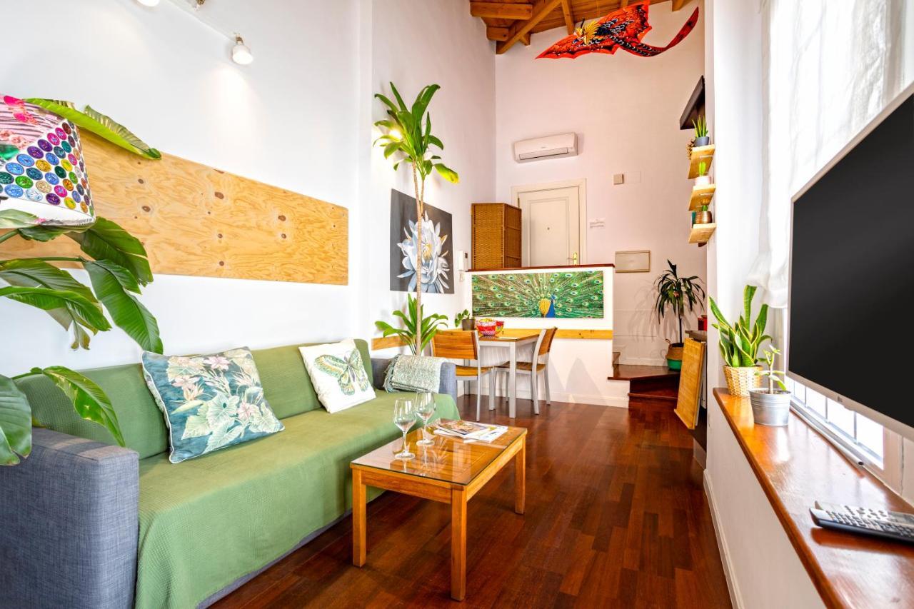 マラガLa Selva Urbana Loft Tranquilo Y Centricoアパートメント エクステリア 写真